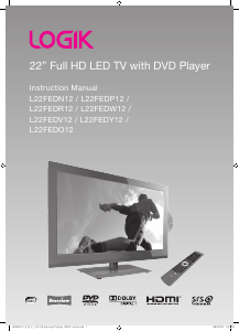Manual Logik L22FEDR12 LED Television