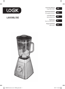 Brugsanvisning Logik L600BL15E Blender