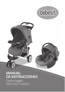 Manual de uso Bebesit 1430TS Piccolo Cochecito