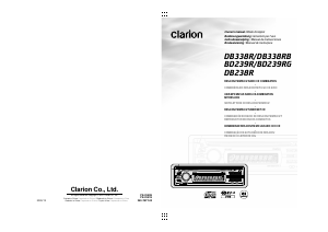 Manual Clarion BD239RG Car Radio