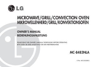 Manual LG MC-8083KLA Microwave