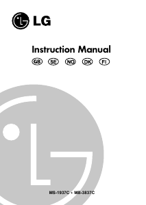Manual LG MS-1937C Microwave