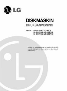 Bruksanvisning LG LD-2263THU Diskmaskin