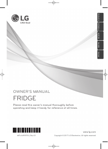 Manual LG GL5241SWJZ Refrigerator
