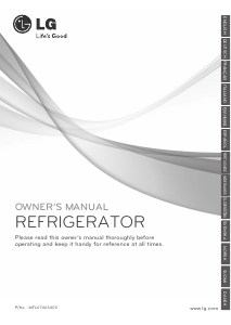 Manual LG GL5241AVAZ Refrigerator