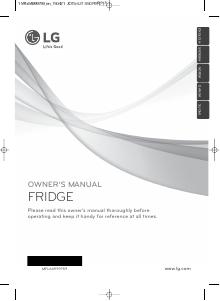 Manual LG GL5241SWHZ Refrigerator