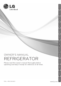 Manual LG GL5241AVHZ Refrigerator