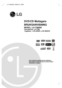 Bruksanvisning LG LH-T3600SE DVD spelare