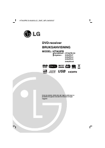 Bruksanvisning LG HT902PB-D0 DVD spelare