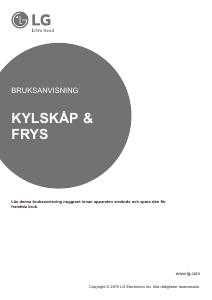 Bruksanvisning LG GSL361ICEV Kyl-frys