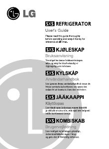 Bruksanvisning LG GC-L207TLQK Kjøle-fryseskap