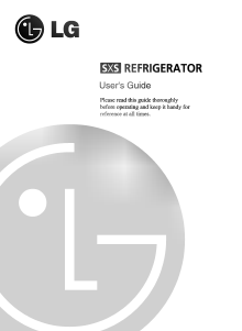 Manual LG GR-L207NGBA Fridge-Freezer