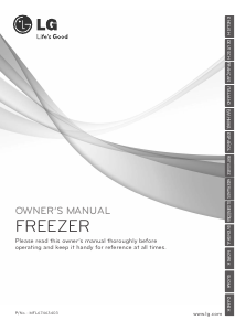 Manual LG GF5237AVHZ Freezer