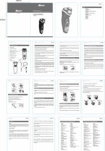 Manual de uso Siegen SG-7250 Afeitadora