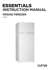 Manual Currys Essentials C55TW12 Fridge-Freezer