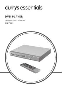 Handleiding Currys Essentials C1DVD11 DVD speler