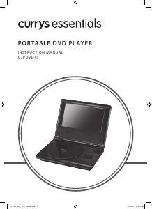 Manual Currys Essentials C7PDVD10 DVD Player