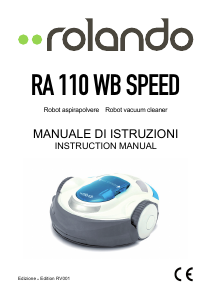 Manual Rolando RA 110 WB Speed Vacuum Cleaner