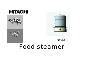 Manual Hitachi STM1 Steam Cooker