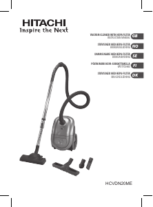 Manual Hitachi HCVDN20ME Vacuum Cleaner