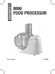Manual Carlton C72FPW09 Food Processor