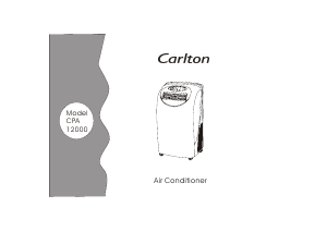 Manual Carlton CPA12000 Air Conditioner