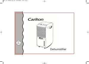 Handleiding Carlton DH2400 Luchtontvochtiger