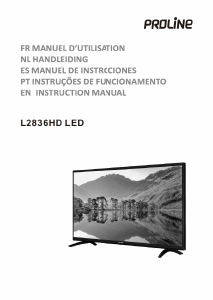 Mode d’emploi Proline L2836HD Téléviseur LED