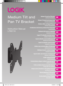 Manual de uso Logik LTM11X Soporte de pared