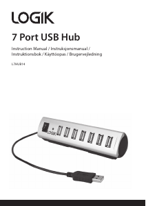 efterklang blive irriteret Pigment Manual Logik L7HUB14 USB Hub