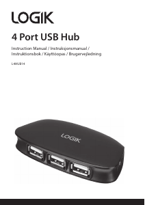 Käyttöohje Logik L4HUB14 USB-keskitin