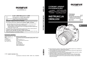 Instrukcja Olympus E-520 Aparat cyfrowy