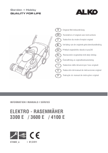 Bedienungsanleitung AL-KO Powerline 4100 E Rasenmäher