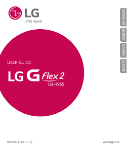 Brugsanvisning LG H955 G Flex 2 Mobiltelefon