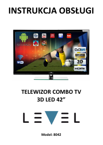 Instrukcja Level 8042 Telewizor LED