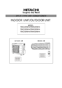 Handleiding Hitachi RAK50NH4 Airconditioner