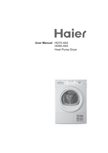 Mode d’emploi Haier HW60-1482-F Lave-linge