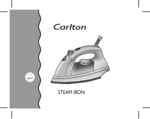 Bruksanvisning Carlton CJS5W Strykjärn