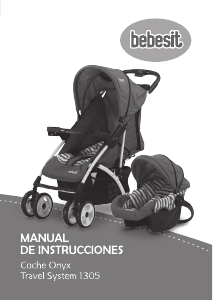 Manual de uso Bebesit 1305 Onyx Cochecito