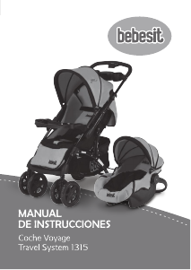 Manual de uso Bebesit 1315TS Voyage Cochecito