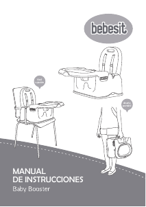 Manual de uso Bebesit 8123 Booster Silla alta de bebé