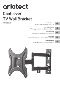 Manual Arkitect ATVBCSB14 Wall Mount