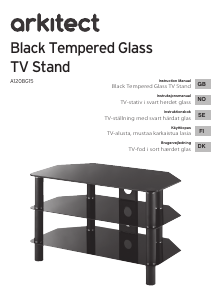 Manual Arkitect A120BG15 TV Bench