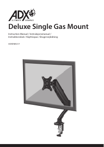 Manual ADX ADXDMGS17 Monitor Mount