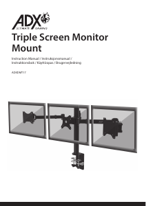 Manual ADX ADXDMT17 Monitor Mount