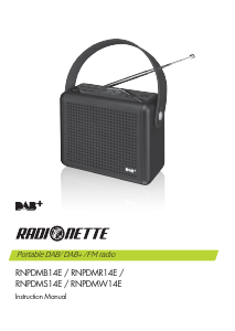 Manual Radionette RNPDMW14E Radio