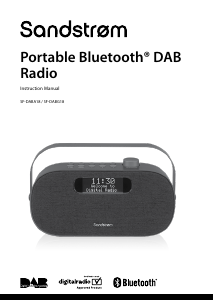 Manual Sandstrøm SF-DABA18 Radio