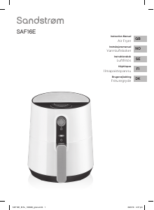 Brugsanvisning Sandstrøm SAF16E Frituregryde
