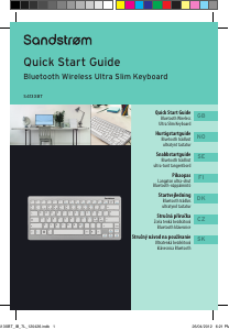Manual Sandstrøm S413XBT Keyboard