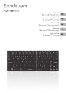 Manual Sandstrøm SMKBBTN15 Keyboard